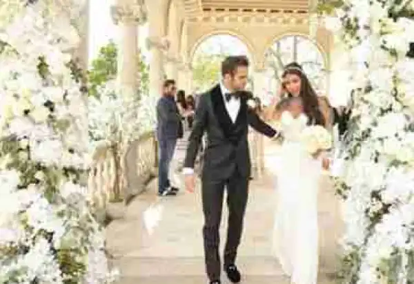 Football Star, Cesc Fabregas Weds Longterm Girlfriend, Daniella Semaan (Photos)